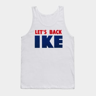 1952 Let's Back Ike Tank Top